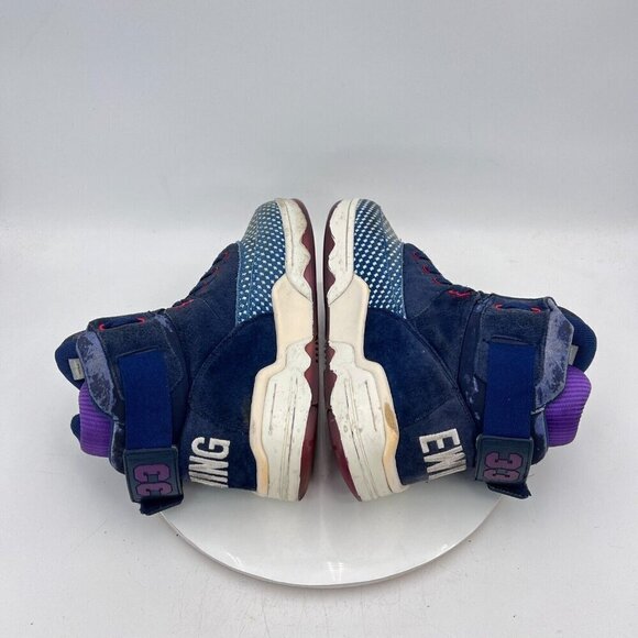 Patrick Ewing 33 Men Size 10 1ew90166-463 Blue Toronto Maple Leaf Training Shoes - Picture 8 of 13